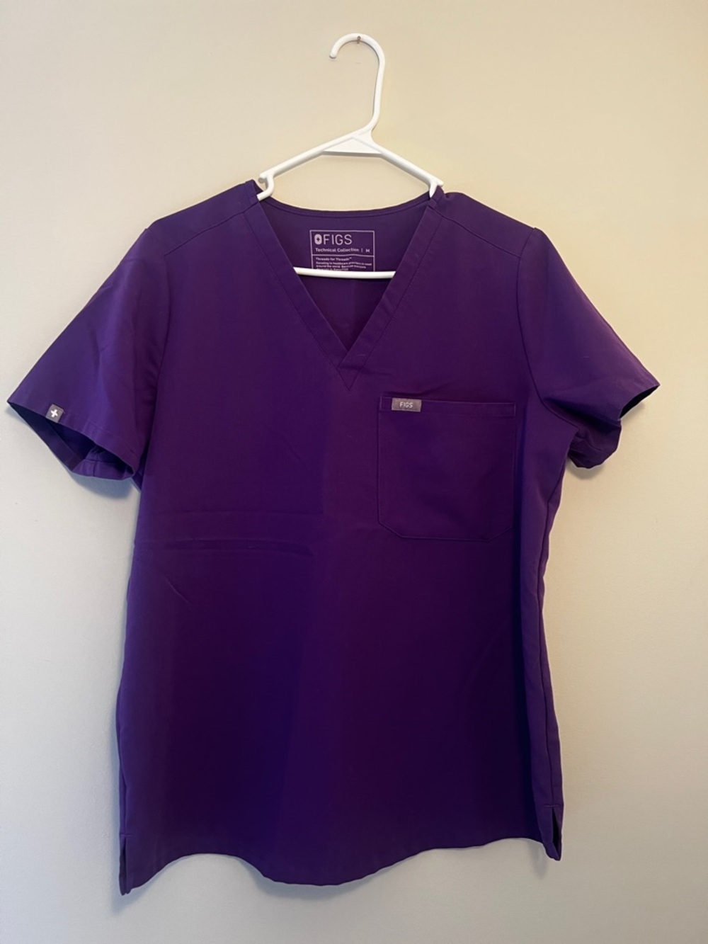 Figs Purple Scrub Set
